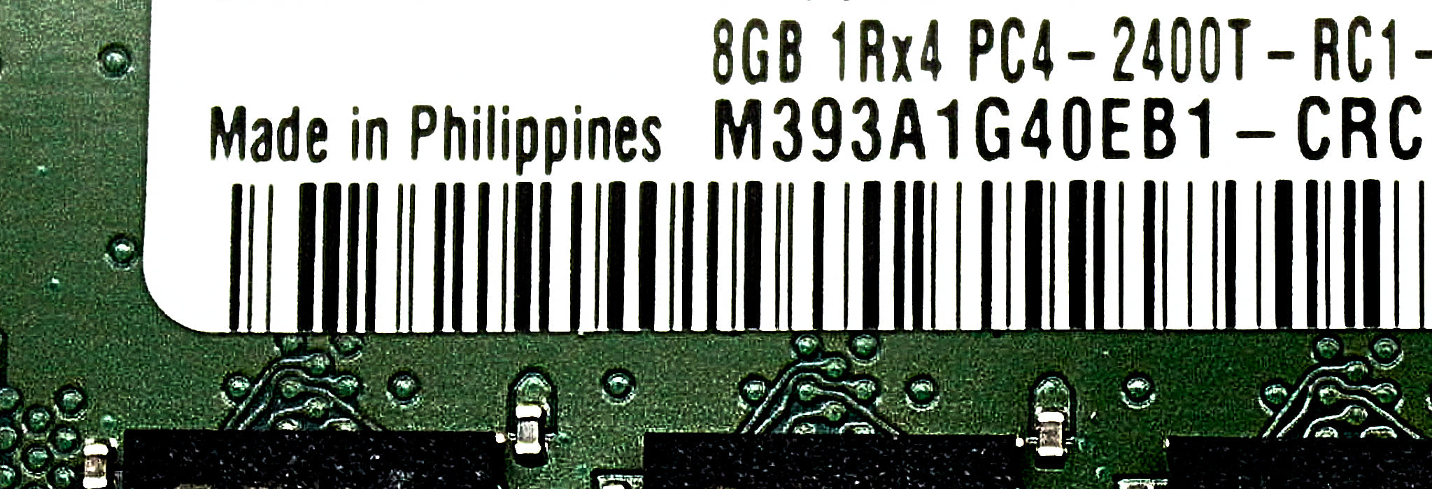 Dell M393A1G40EB1-CRC 8GB PC4-19200T DDR4-2400 1RX4 ECC