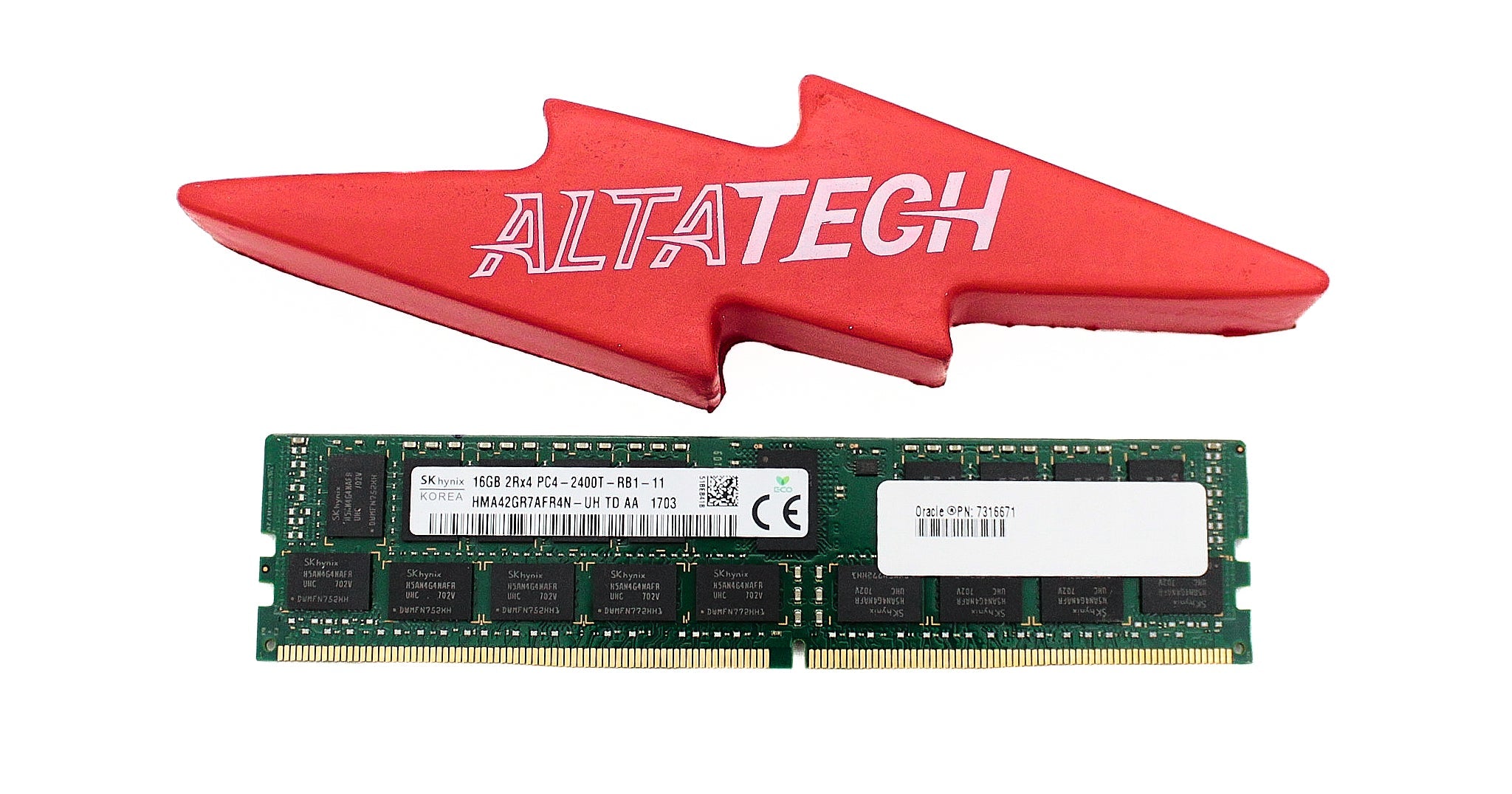 Dell M393A2G40DB1-CRC 16GB PC4-19200T DDR4-2400 2RX4 ECC