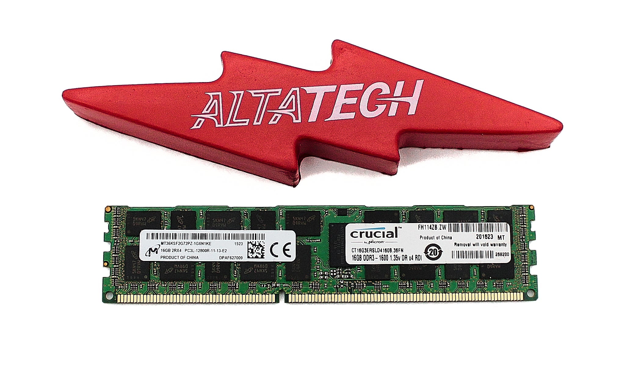 Dell MT36KSF2G72PZ-1G6N1 16GB PC3L-12800R DDR3-1600 2RX4 ECC