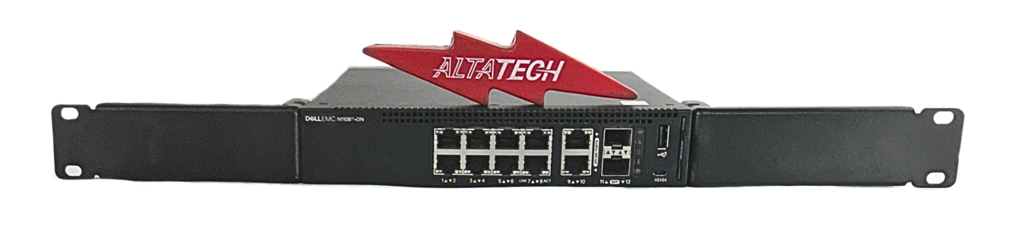 Dell N1108P-ON 8 Port 1GBE 75W POE+ 2 Port SFP Uplink Ethernet Switch