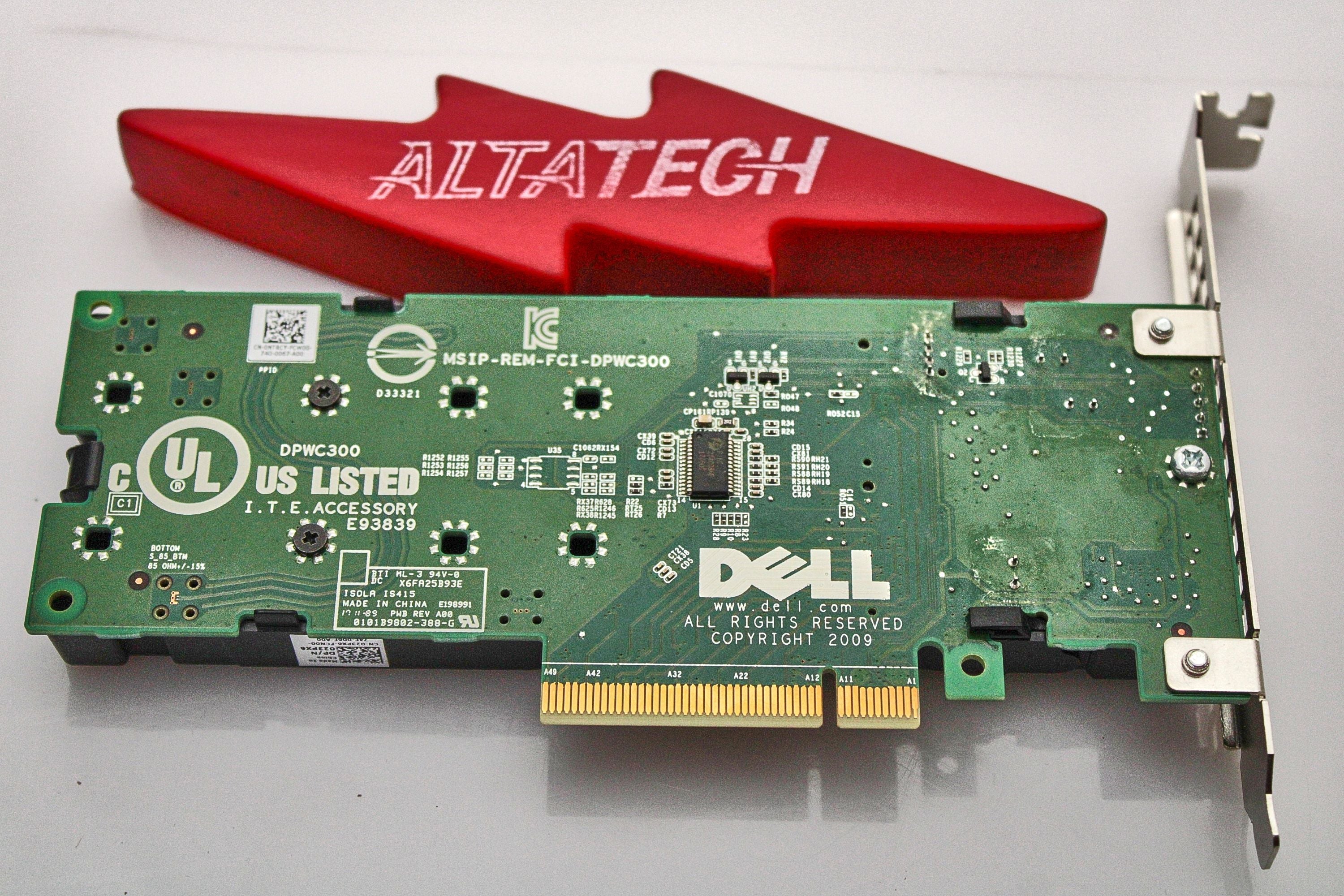 Dell NTRCY BOSS CONTROLLER 2xM.2 NVME PCIE FH for Precision T7820/T792