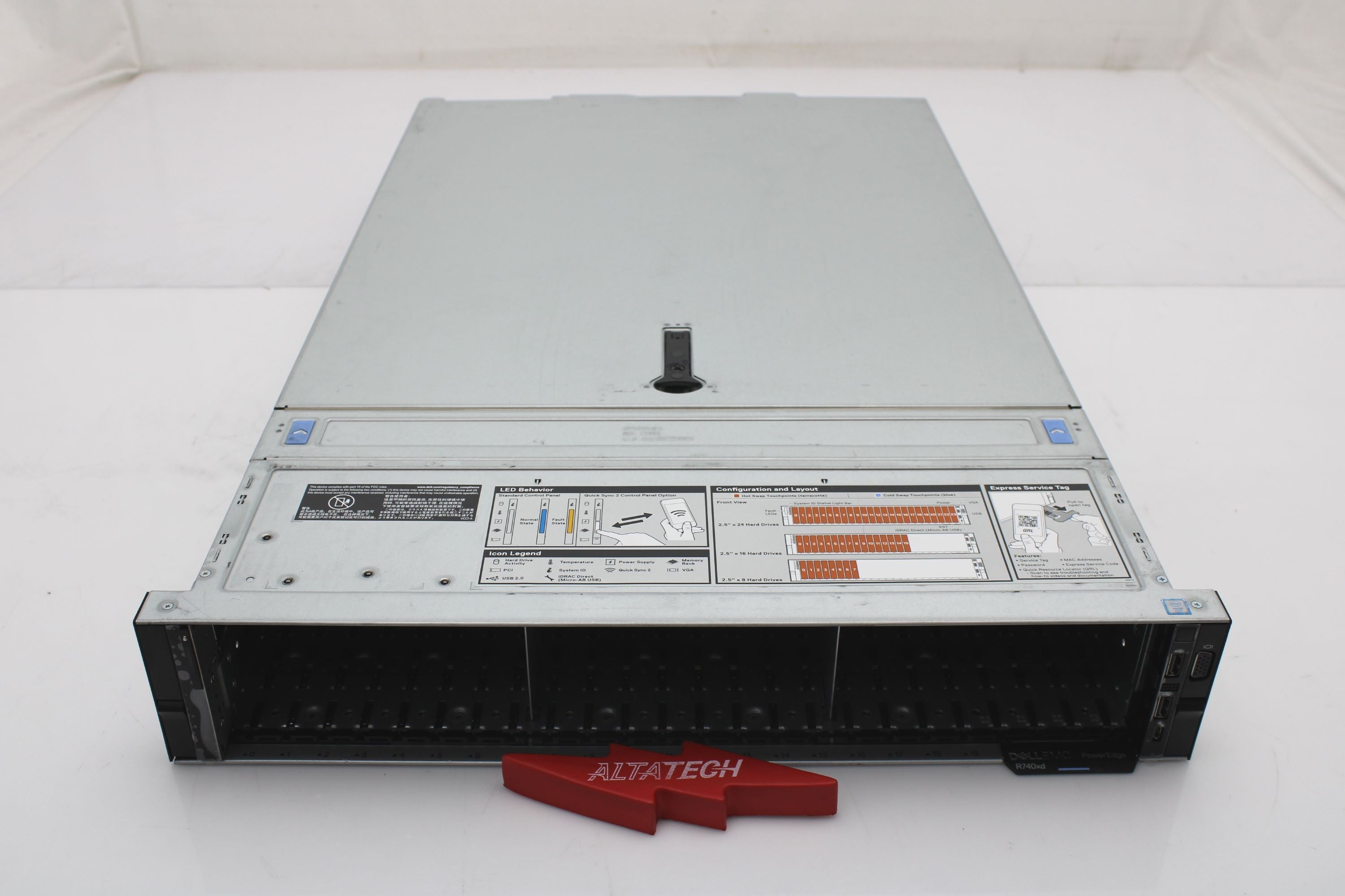 Dell PER740XD-2.5-923K0 POWEREDGE R740XD 2.5' SB 923K0 V5