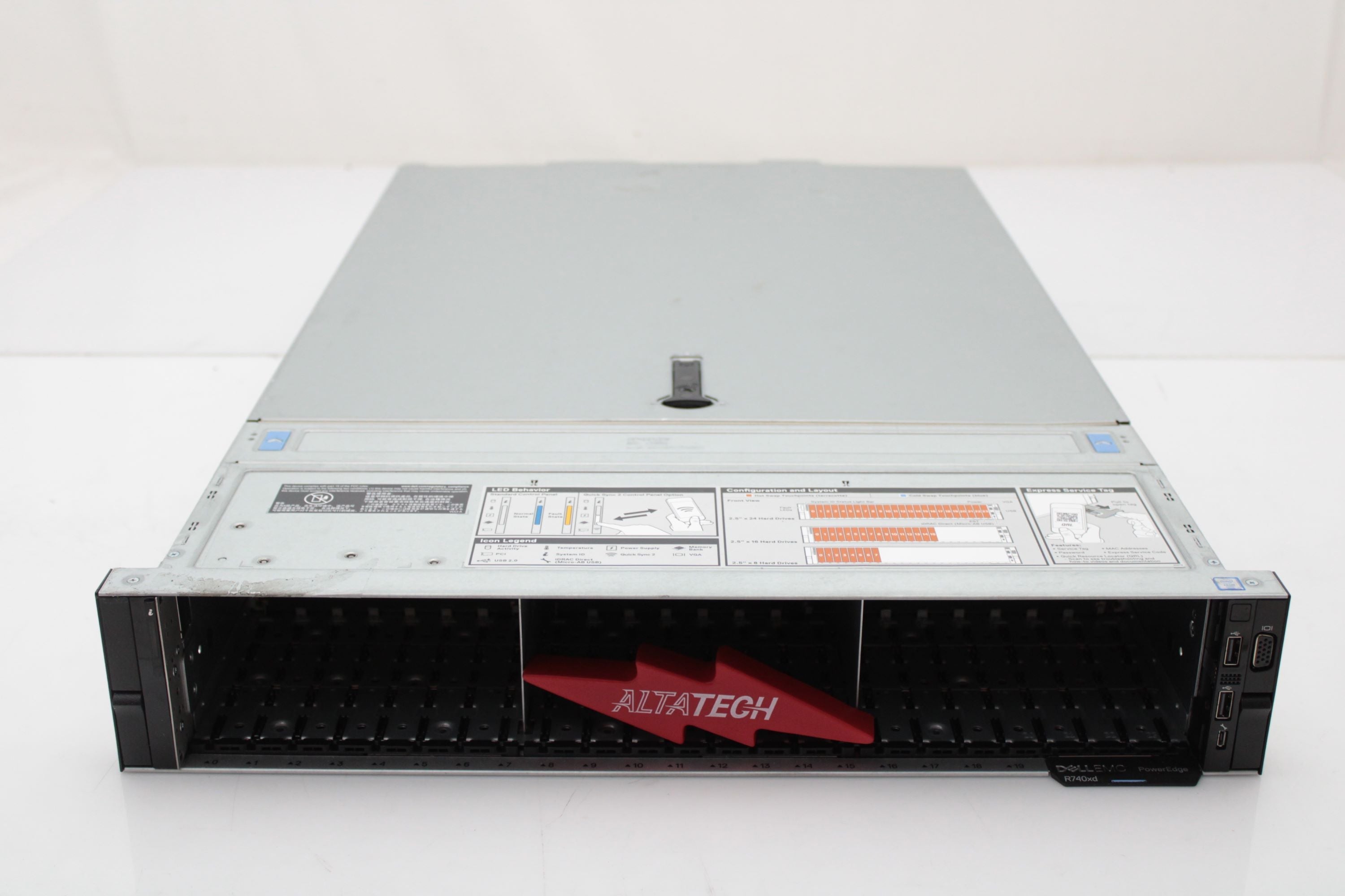 Dell PER740XD-2.5X24-4RR PowerEdge R740XD 2.5 24B W/ 4B Rear