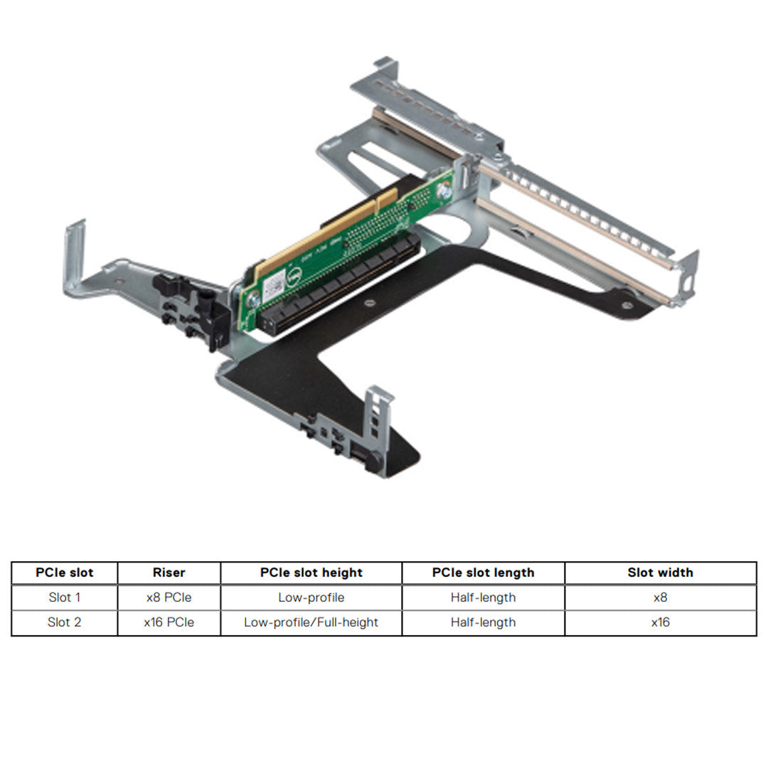 593D8 — PCIe Butterfly Riser | Dell PowerEdge R240