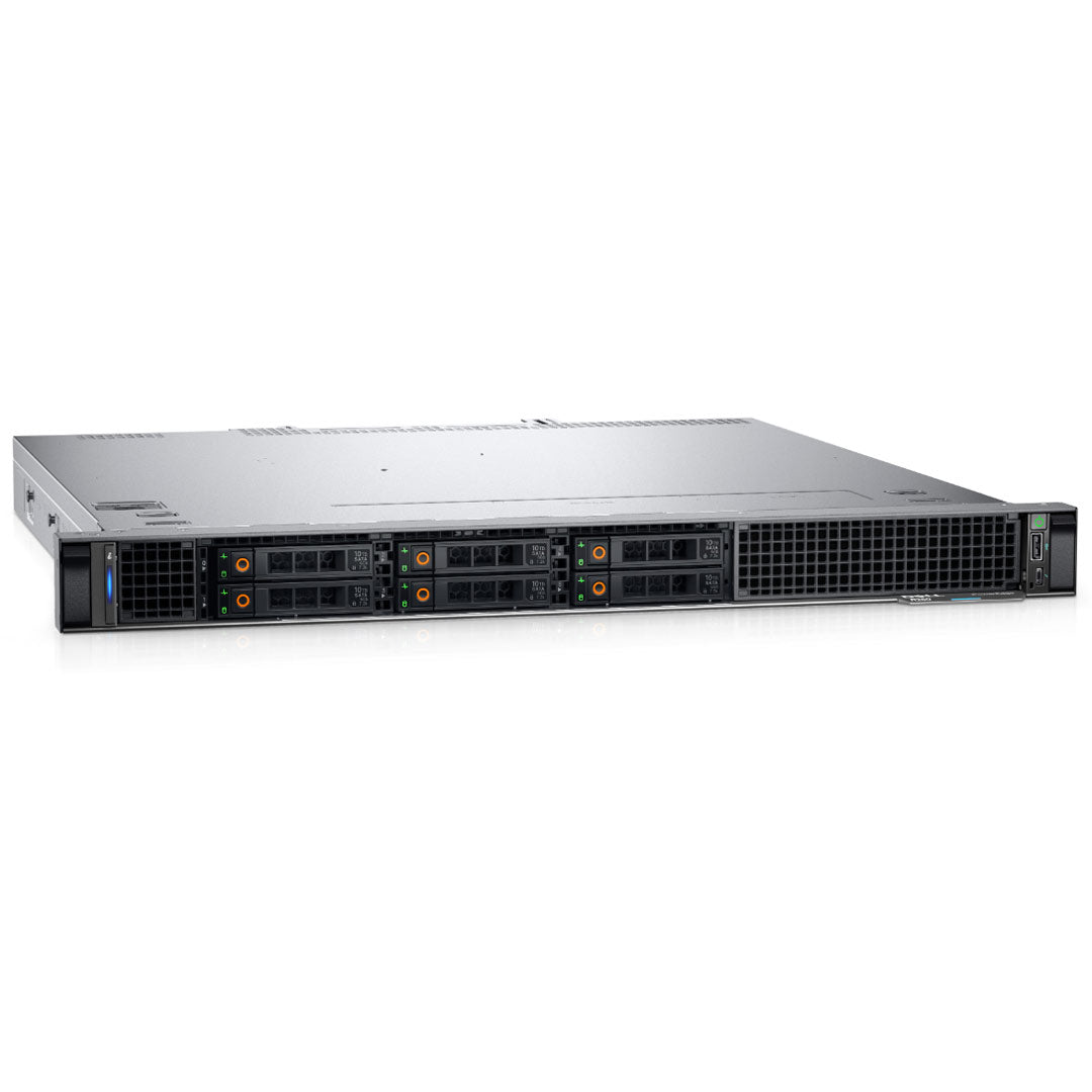 4x 2.5" SAS/SATA via PERC + 2x 2.5" DA NVMe Rack Chassis | Refurbished Dell PowerEdge R260