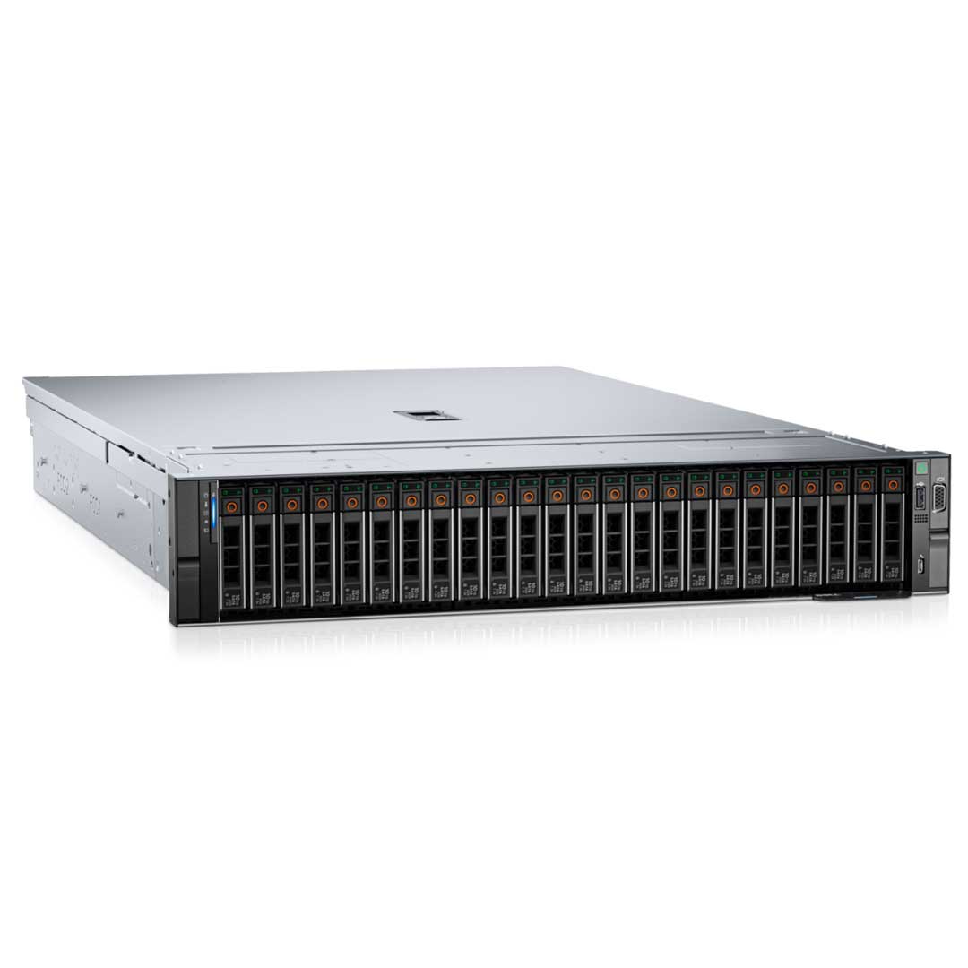 16x 2.5" SAS/SATA + 8x NVMe Direct Rack Chassis | Refurbished Dell PowerEdge R760