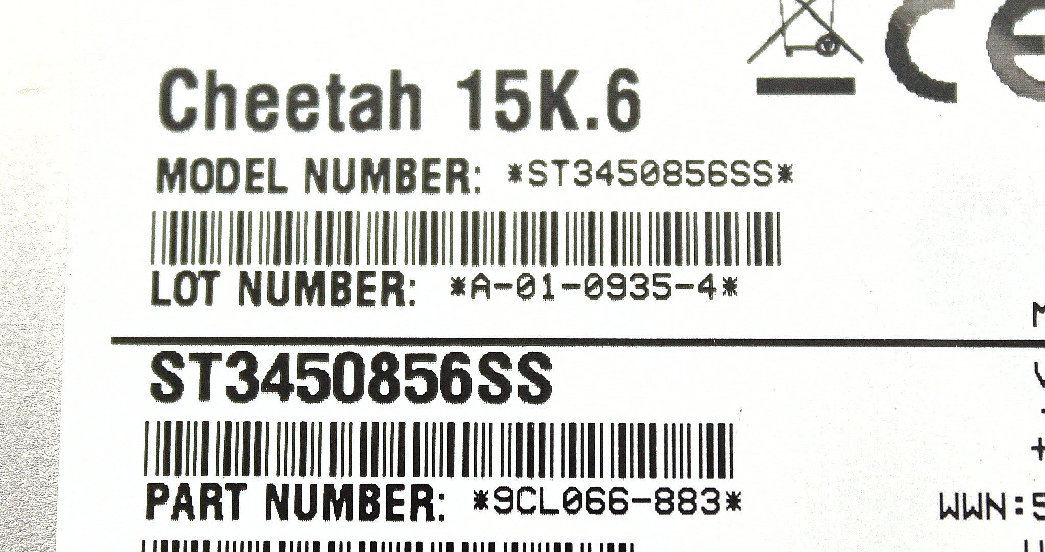 Dell ST3450856SS 450GB 15K SAS 3.5 3G SEAGATE HDD