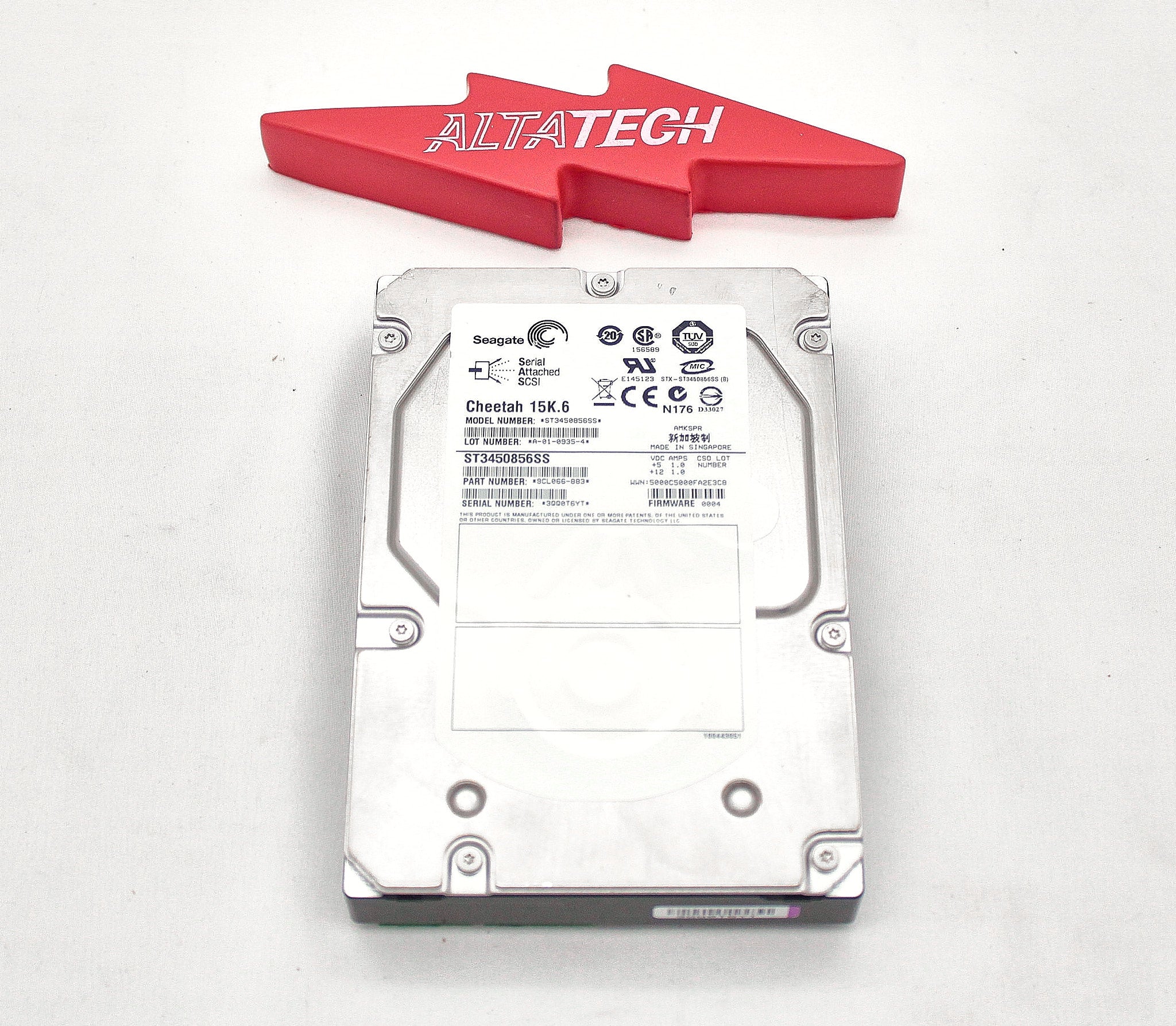 Dell ST3450856SS 450GB 15K SAS 3.5 3G SEAGATE HDD
