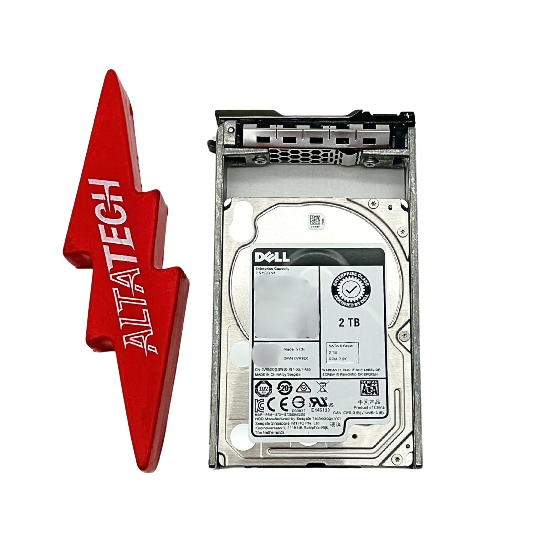 Dell VR92X 2TB 7.2K SATA 2.5 Inch 6G ST2000NX0423 / 1VD130-135