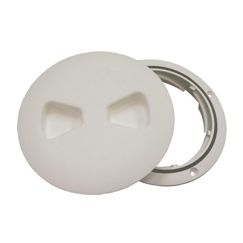 TH Marine DPSLP-6-2-DP T-H Marine Low Profile Twist-Out Deck Plate 6"