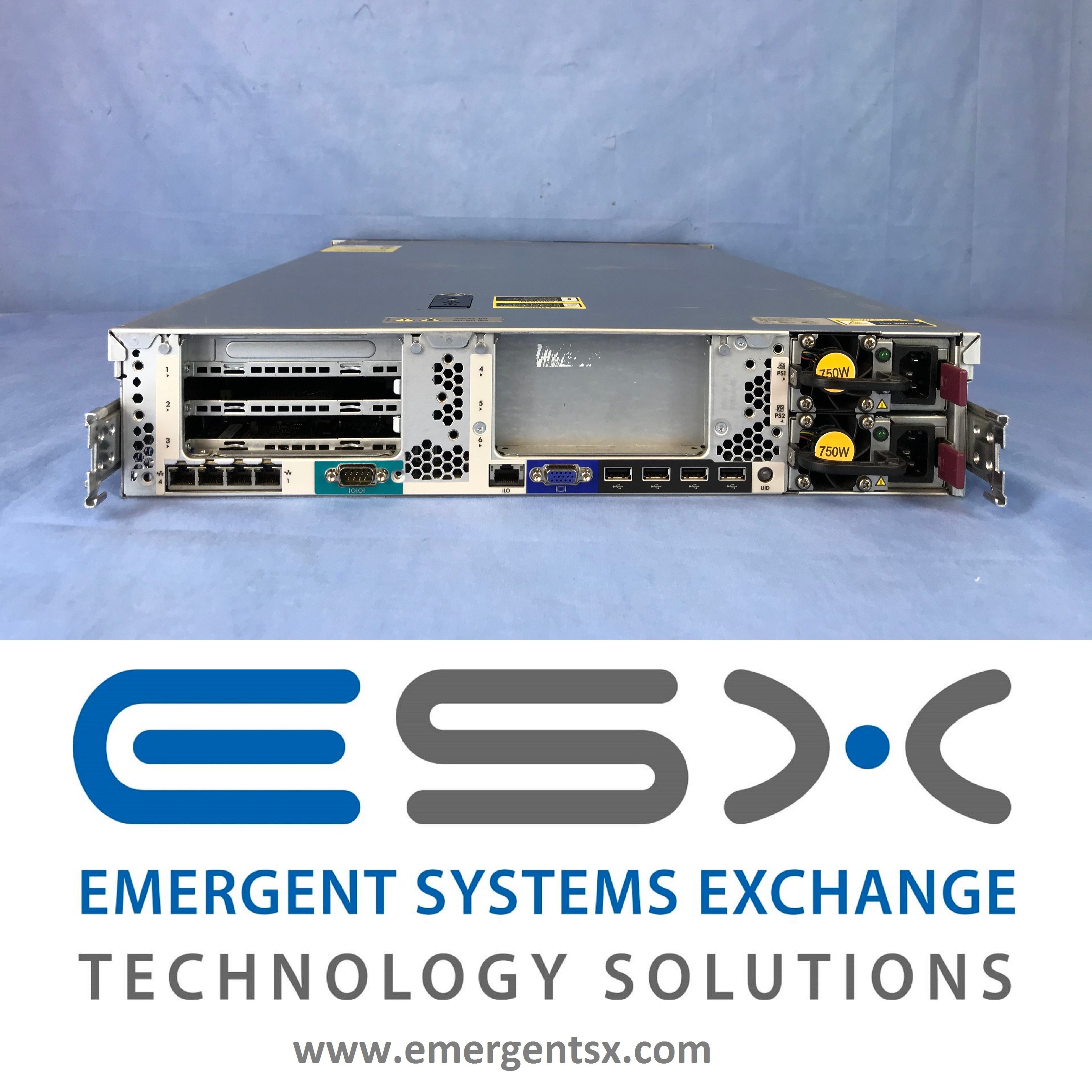 HP Proliant DL380p G8 2U Server - 2x 12-Core E5-2695v2 @ 2.4GHz 128GB RAM P420i