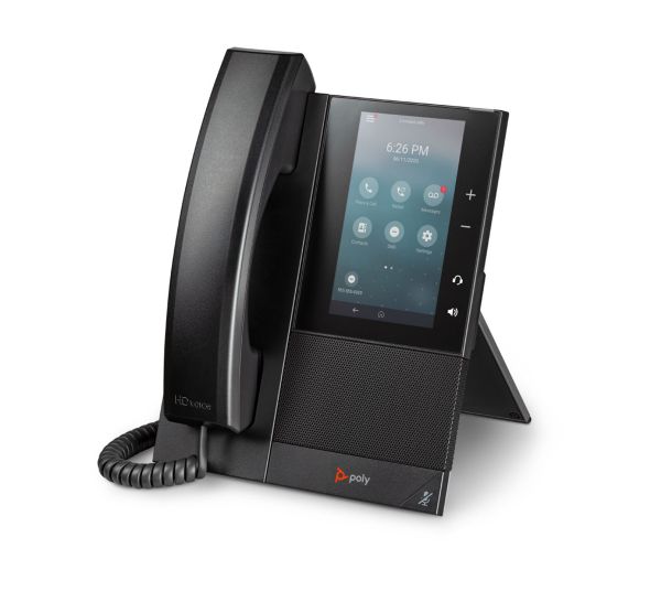 849A3AA#ABA - HP Poly CCX 400 Dual-Port Ethernet 5-inch Multi-Touch Screen Business Media Phone