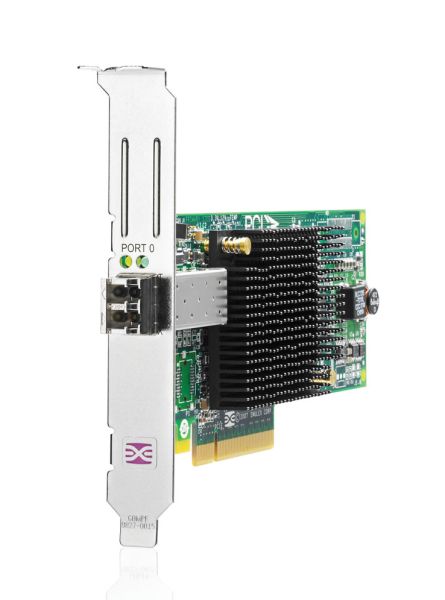 AH402A - HP StorageWorks 81E 8GB PCI-Express Single-Port Fibre Channel (Short Wave) Host Bus Adapter