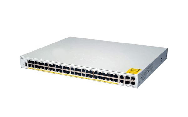 C1000FE-48T-4G-L - Cisco Catalyst 1000 48-Ports 10/100 Ethernet Rack-mountable Network Switch with 4-Ports SFP