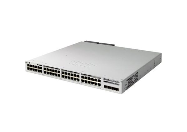 C9300L-48PF-4X-E - Cisco Catalyst 9300 Series 48-Ports 10/100/1000BASE-T PoE+ Layer 3 Rack-mountable Managed Network Switch with 4-Ports SFP+