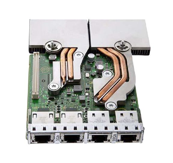 JGT1J - Dell BROADCOM 57800S 10GBASE-T RACK CONVERGED Network DAUGHTER Card