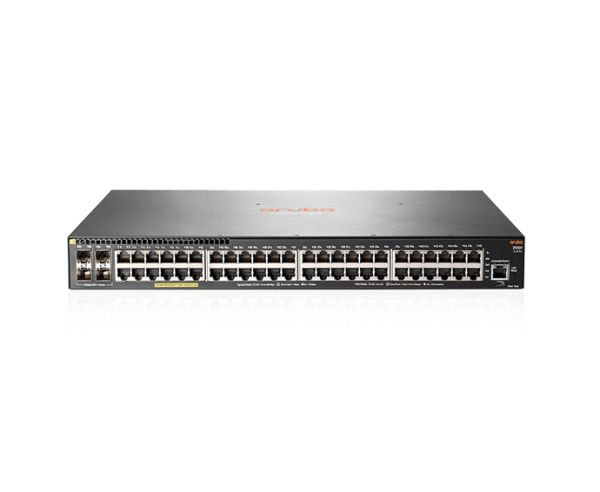 JL262A#ABA - HPE Aruba 2930F 48-Ports 10/100/1000BASE-T PoE+ Network Switch with 4-Ports SFP
