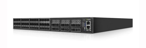 MSN3420-CB2R - Mellanox Spectrum-2 SN3000 Series 48-Ports 25GbE SFP28 and 12-Ports 100GbE QSFP28 1U Network Switch