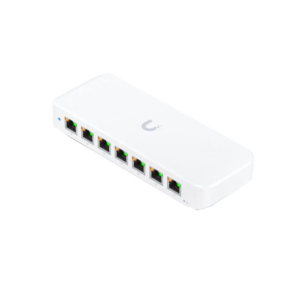 USW-ULTRA-210W - Ubiquiti Ultra 7-Ports 10/100/1000BASE-T PoE+ Layer 2 Desktop Managed Network Switch with 1-Port PoE++