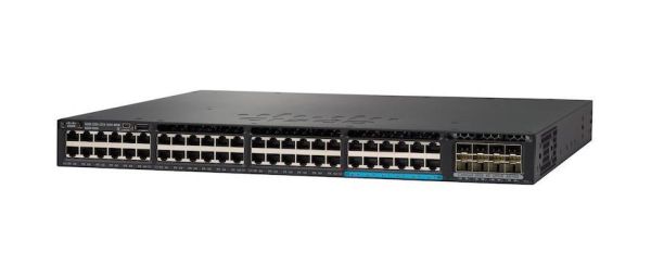 WS-C3650-12X48UQ-S - Cisco Catalyst 3650 Series 36-Ports 10/100/1000BASE-T Ethernet and 12-Ports 1/2.5/5/10GBASE-T Ethernet Layer 3 Rack-mountable Managed Network Switch with 4-Ports SFP+