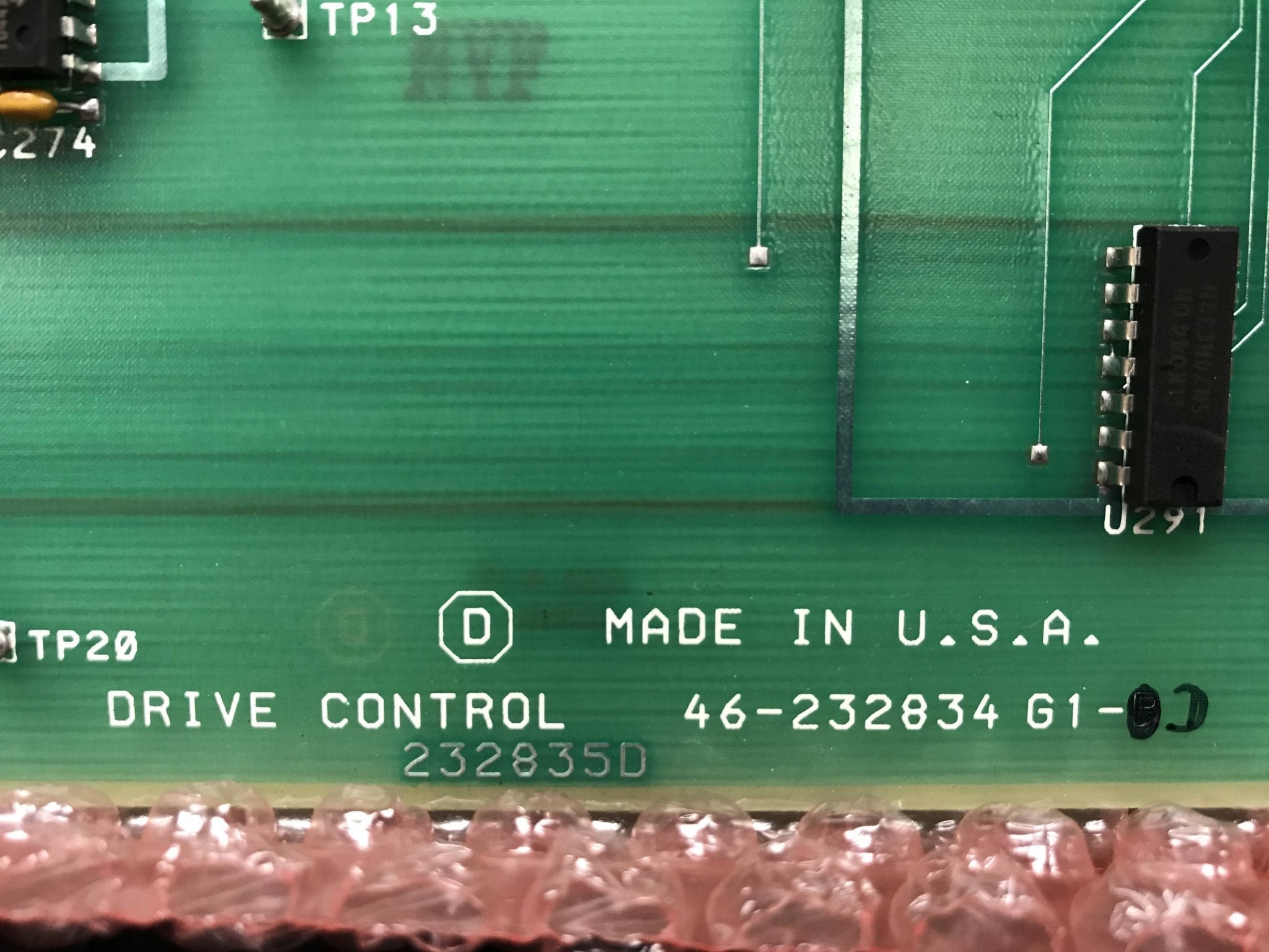 Drive Control Board (46-232834 G1-D GE AMX 4