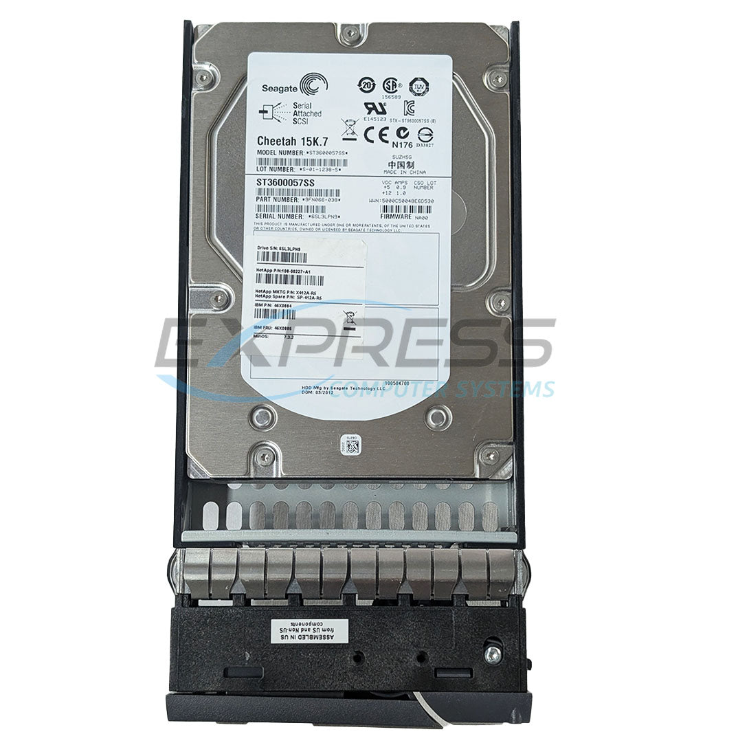 Netapp 3.5" 450GB 15K SAS 3Gbps HDD (108-00233) | X90-411A-R6