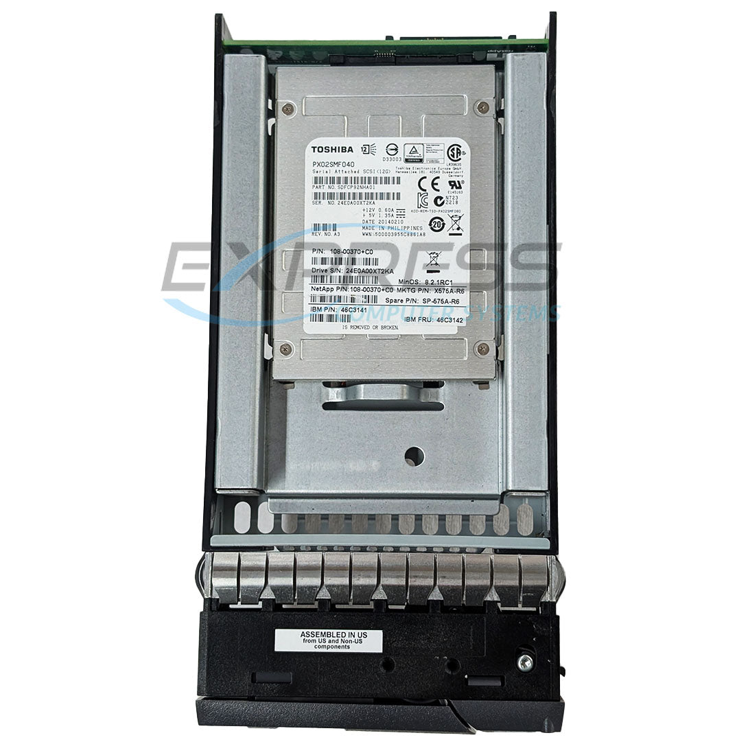 Netapp 2.5" 1.9TB SAS 12Gbps SSD (108-00960) w/ 3.5" Hyb Car | E-X4152A