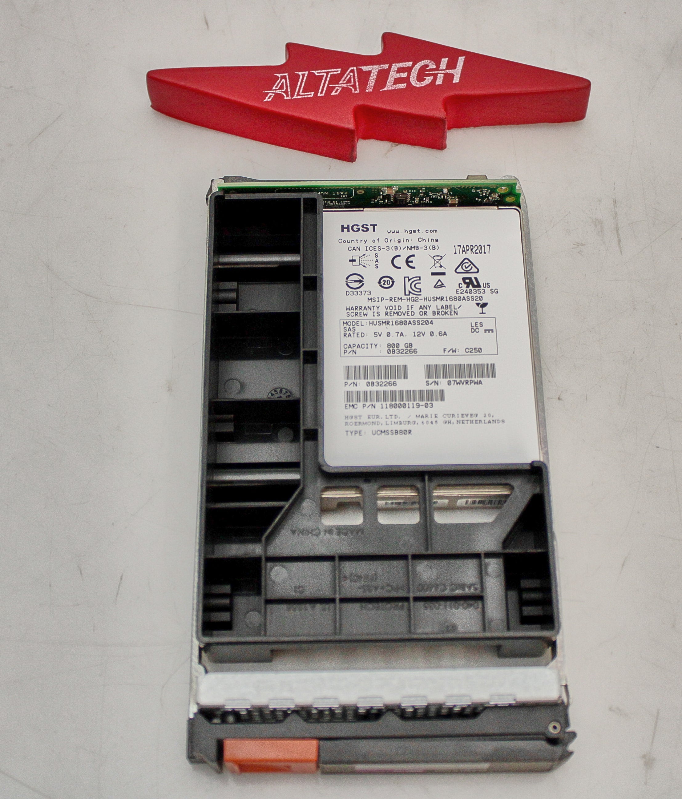 EMC 005051567 800GB SSD 2.5 12G HYBRID DATADOMAIN DD6800