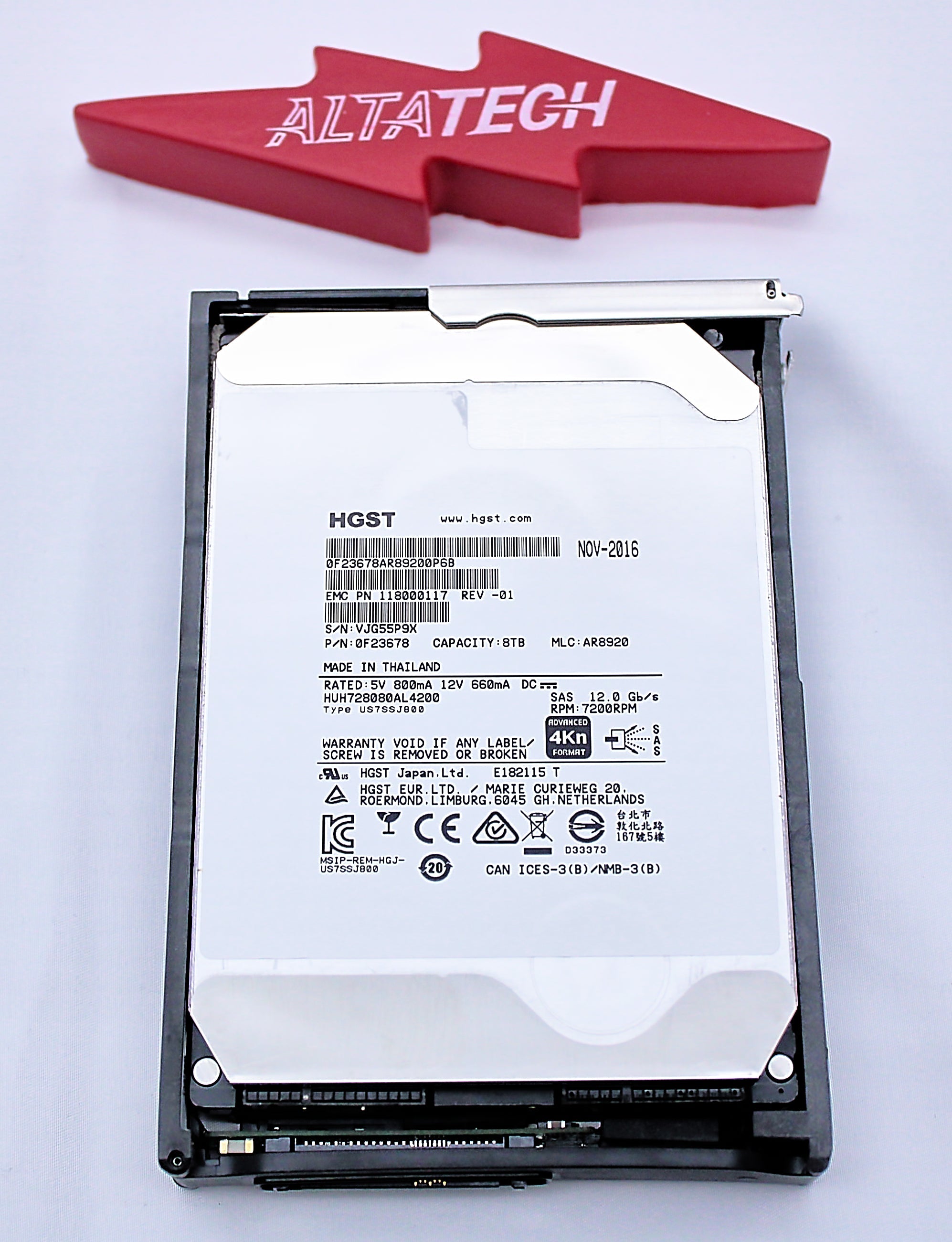 EMC 005052461 8TB 7.2K SAS 3.5 6G DS60