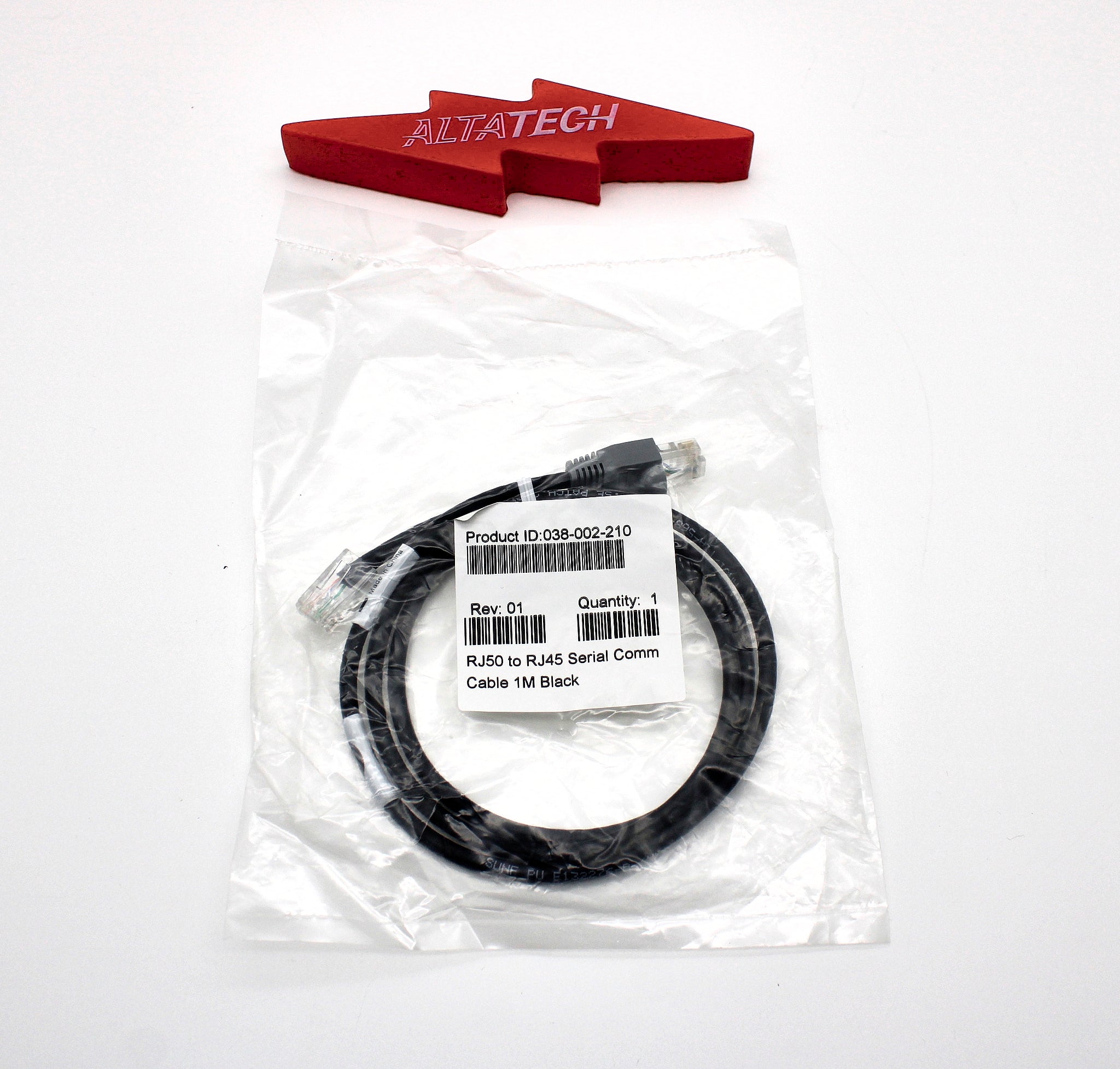 EMC 038-002-210 CABLE  ASSY, SERIAL COMMUNICATION, 1M R45 TO RJ50