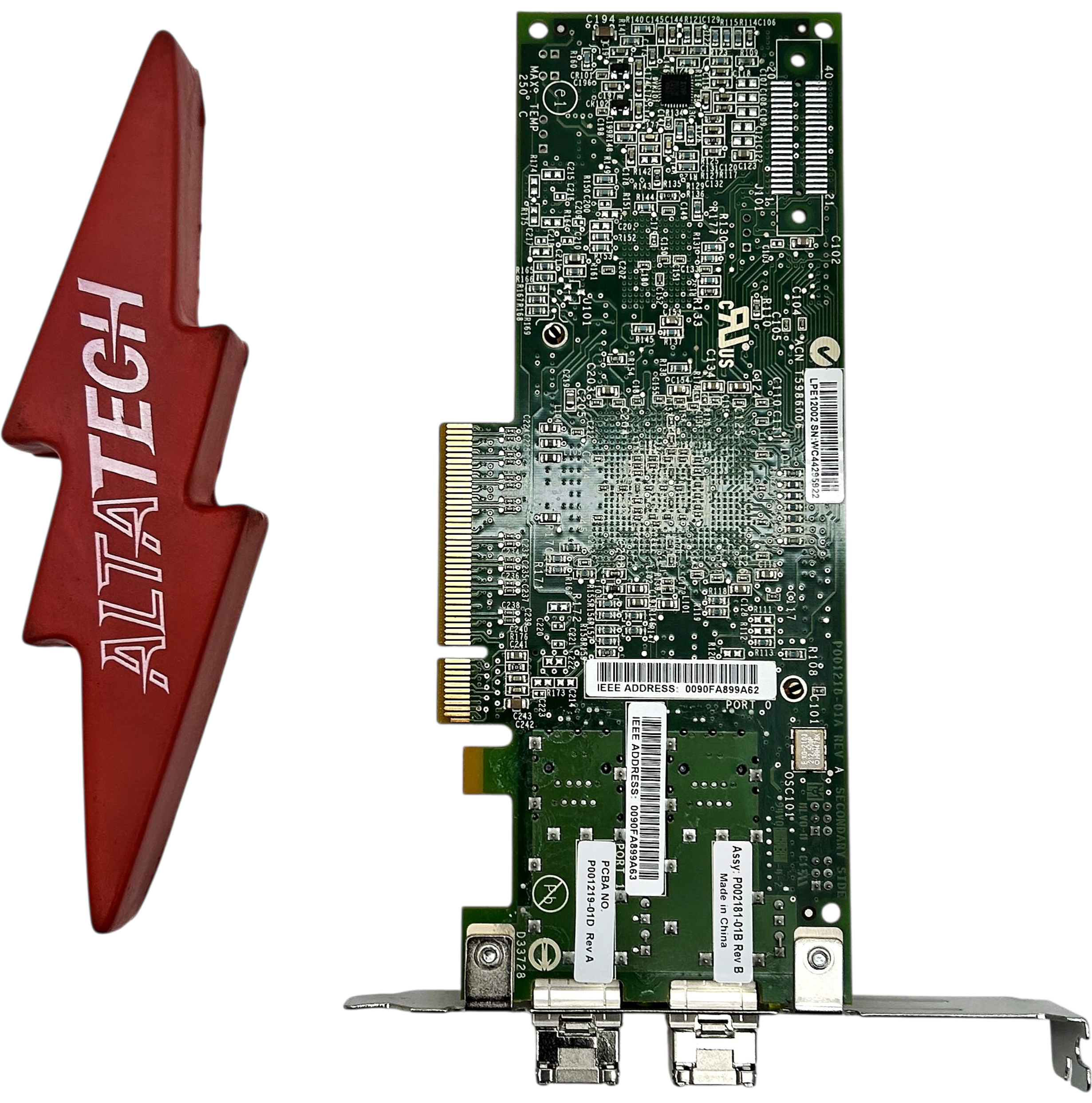 Emulex P002181-01B EMULEX 8GB DUAL PORT PCI-E