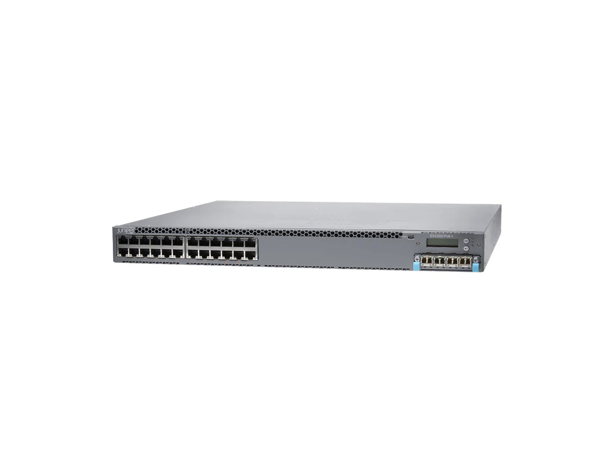 Juniper EX4300-24T Switch - Rear View | Alo Tech Solutions