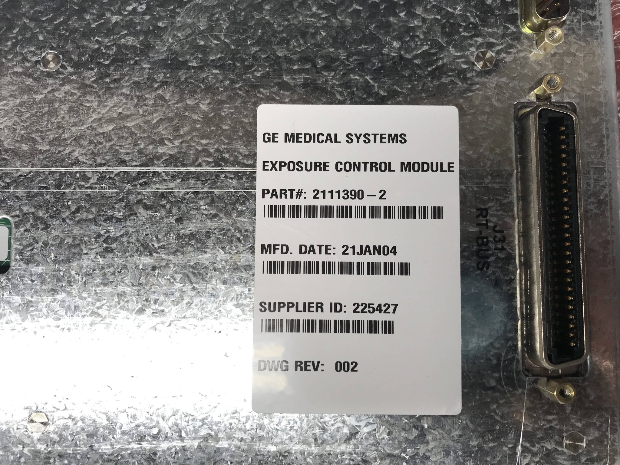 Exposure Control Module ( 2111390-2 GE