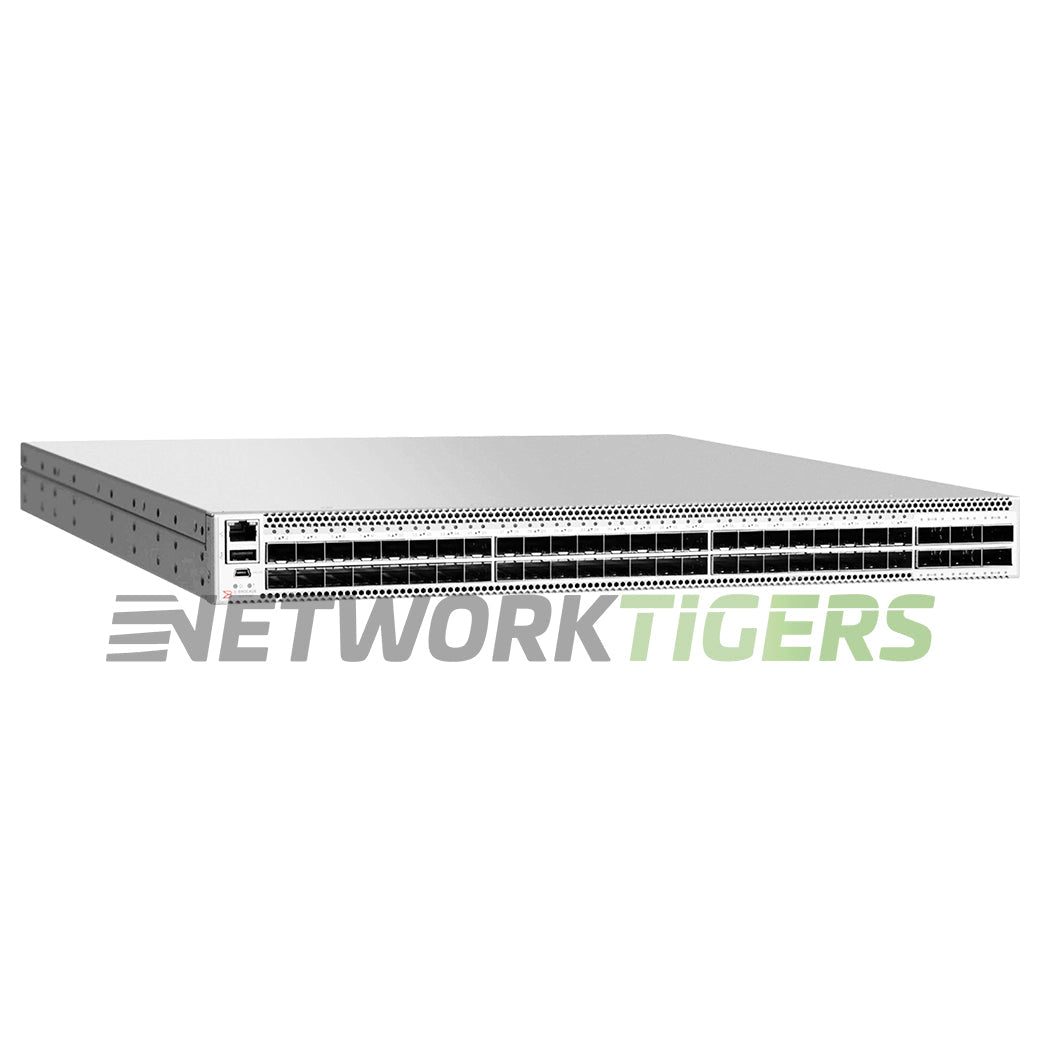 NEW Extreme Brocade BR-SLX-9140-48V-AC-F 48x 25GB SFP28 6x QSFP28 F-B Air Switch