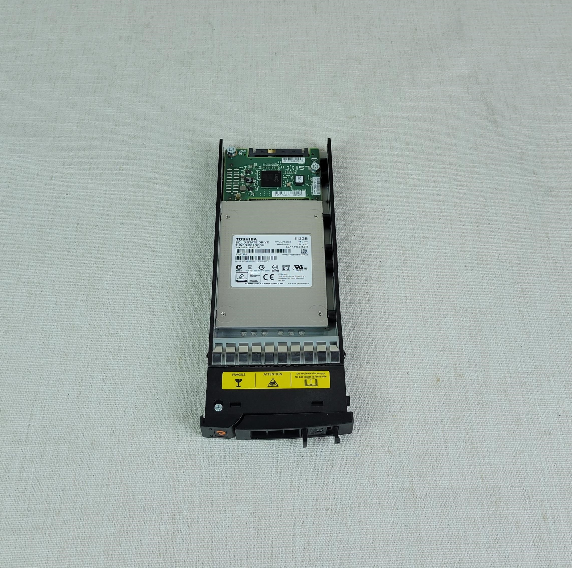 PureStorage 6TB expansion shelf – PN: 80-0013 - 22x 256GB & 2x 512GB SSD