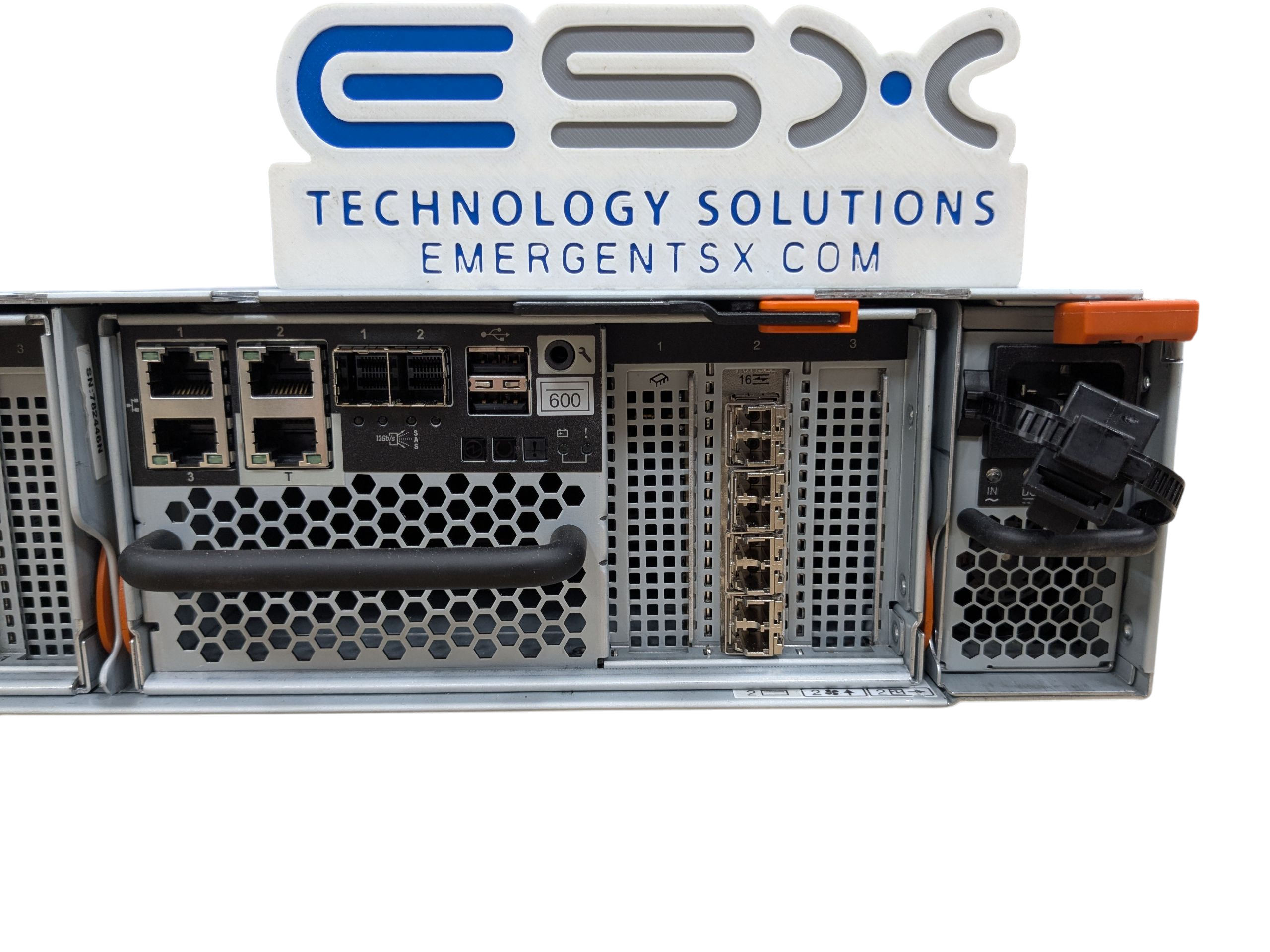 IBM 2076-624 Storwize V7000 Gen2 SFF Storage Enclosure – 2x Controller, 2x PSU