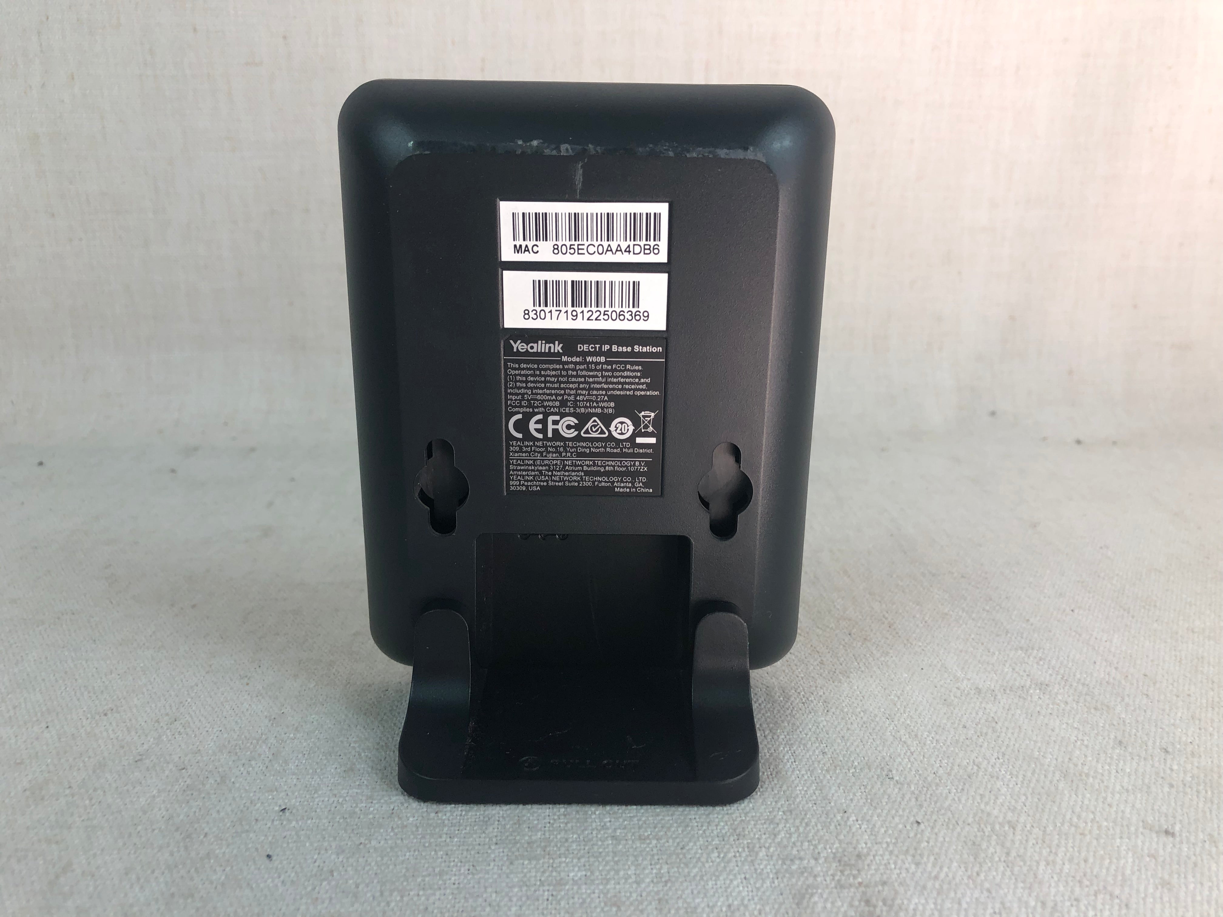 Yealink W60B Base Station only w/ 5V AC adapter