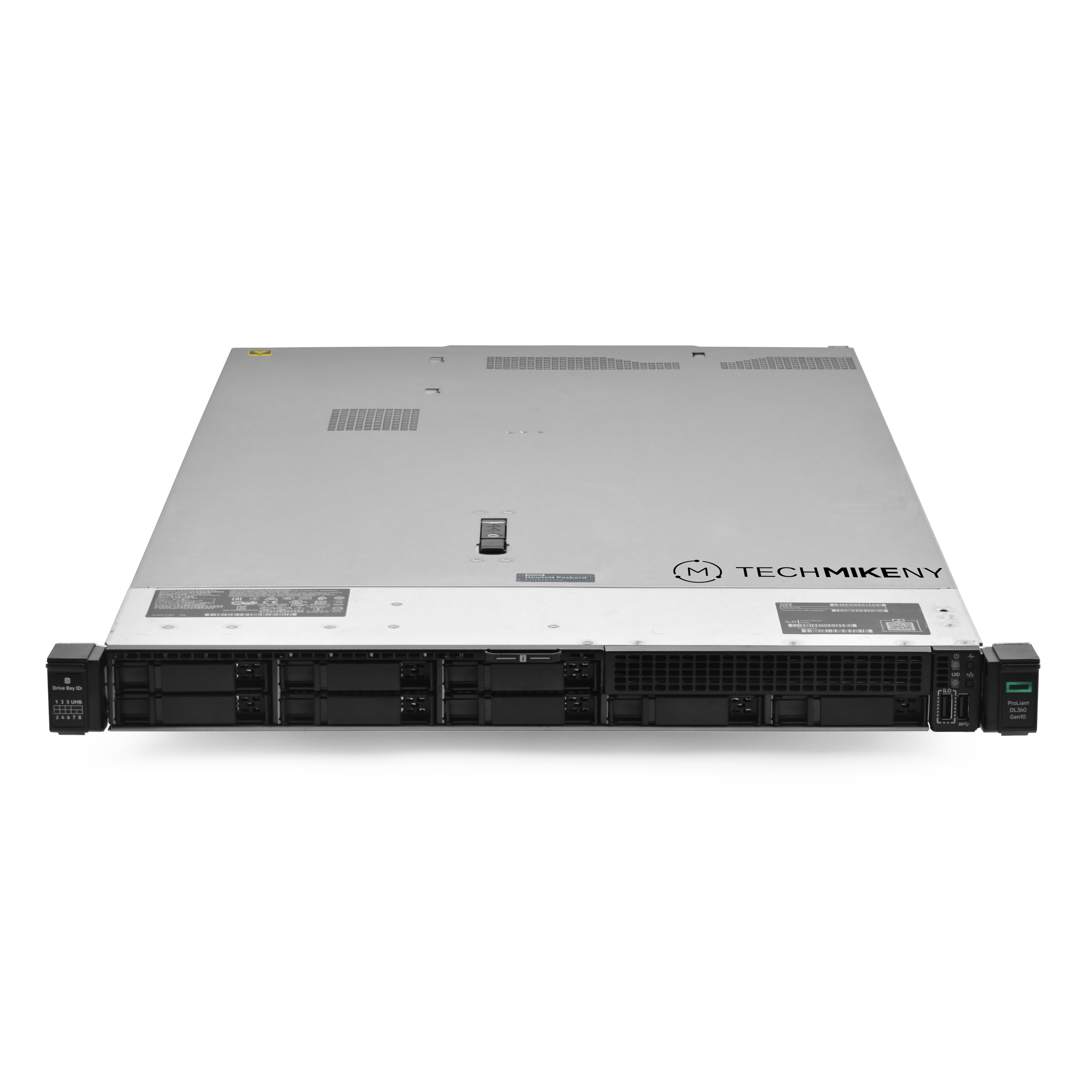 1U 8-Bay ProLiant DL360 G10 2.5'' SAS / SATA front view TM-SAP-360-10-222