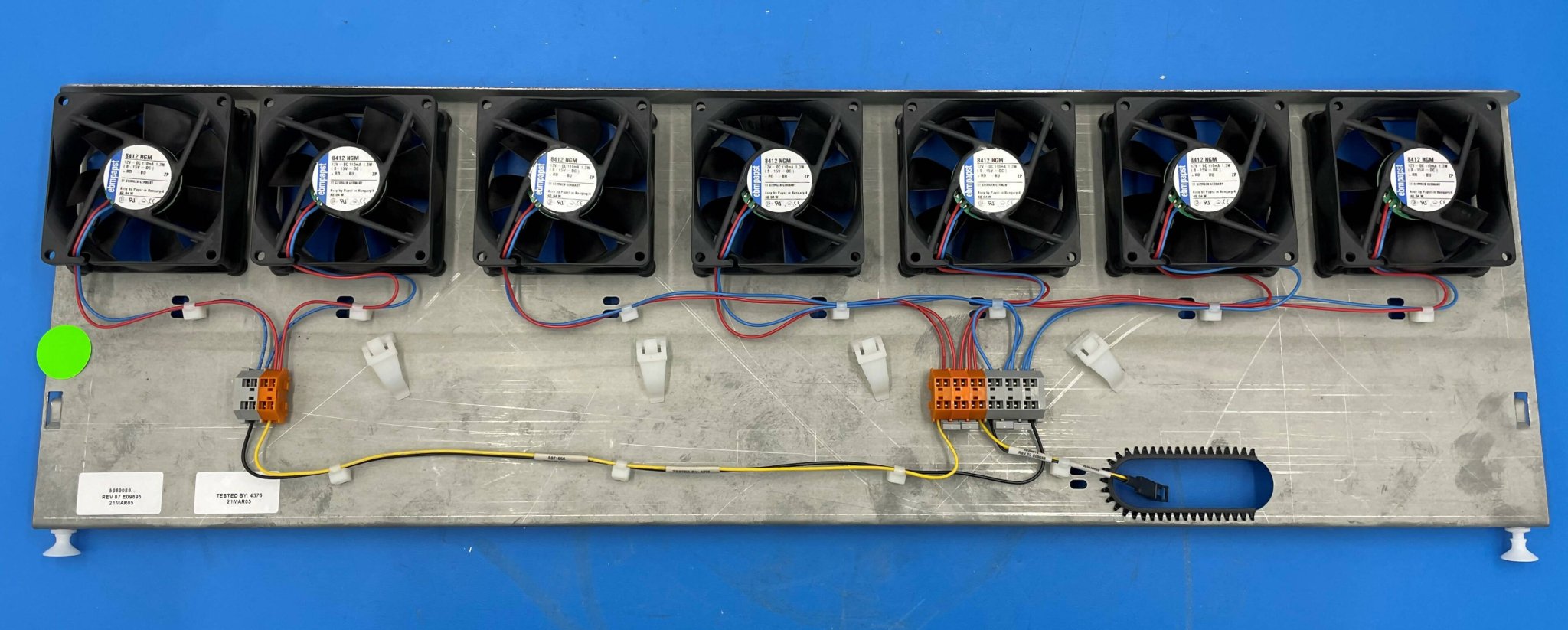 FAN ASSEMBLY (5969089 REV 7 SIEMENS