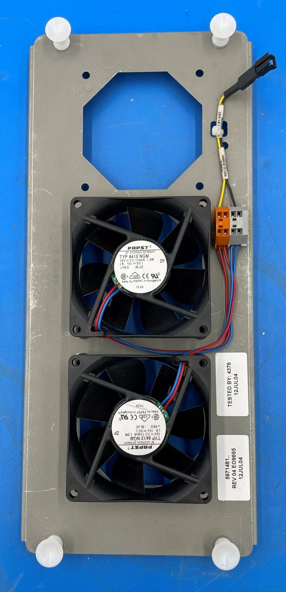 FAN ASSEMBLY (5971481 REV 4 SIEMENS