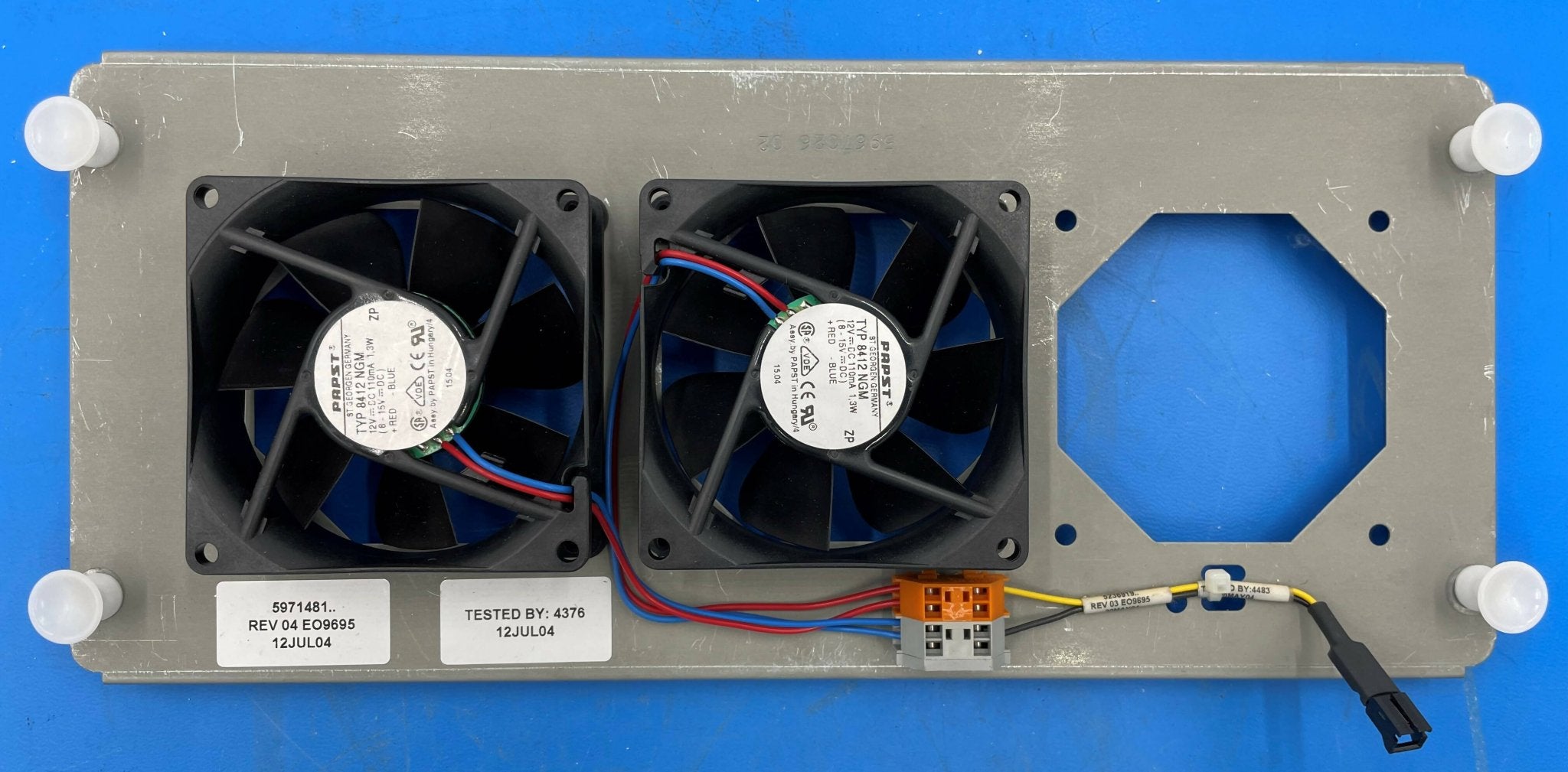 FAN ASSEMBLY (5971481 REV 4 SIEMENS