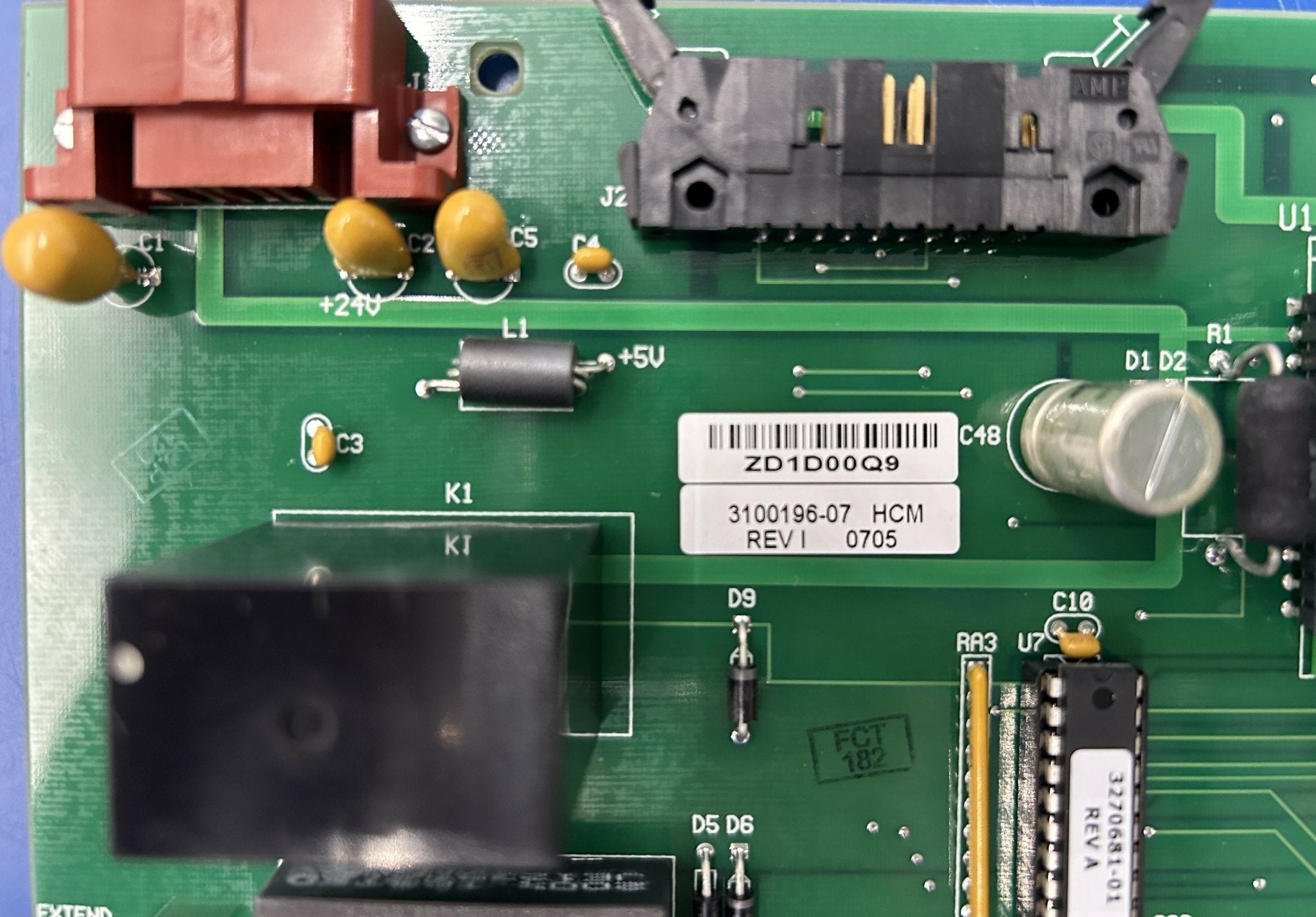 FAST/SLOW ROD MOTION CONTROL BOARD (3100196-07 SIEMENS