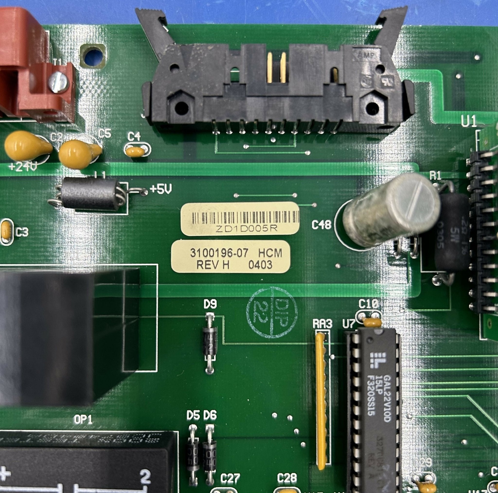 FAST/SLOW ROD MOTION CONTROL BOARD (3100196-07 SIEMENS