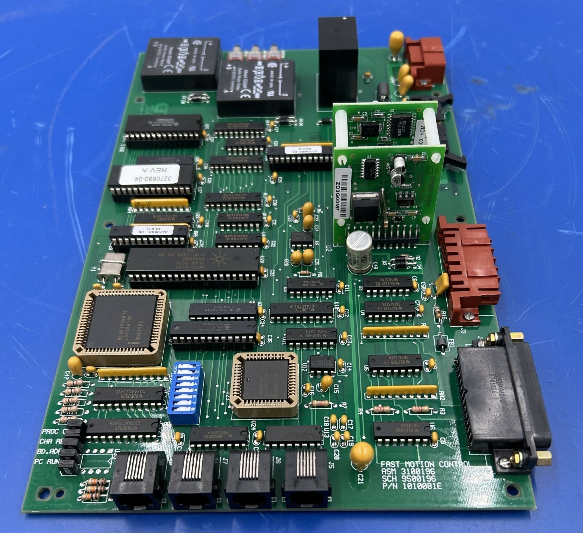FAST/SLOW ROD MOTION CONTROL BOARD (3100196-07 SIEMENS