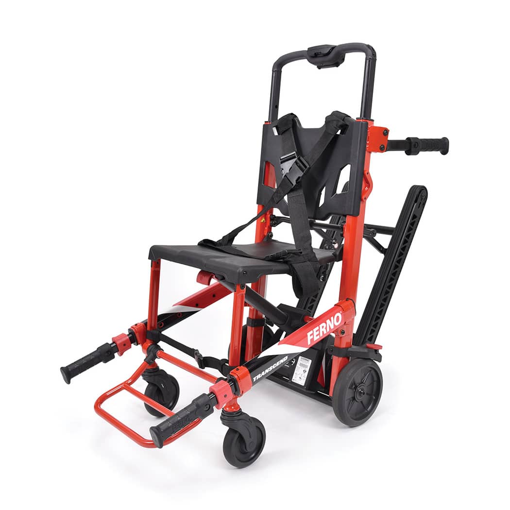 Ferno Transcend Stair Chair with POWERTrax Standard Package with Pre-built Accessories