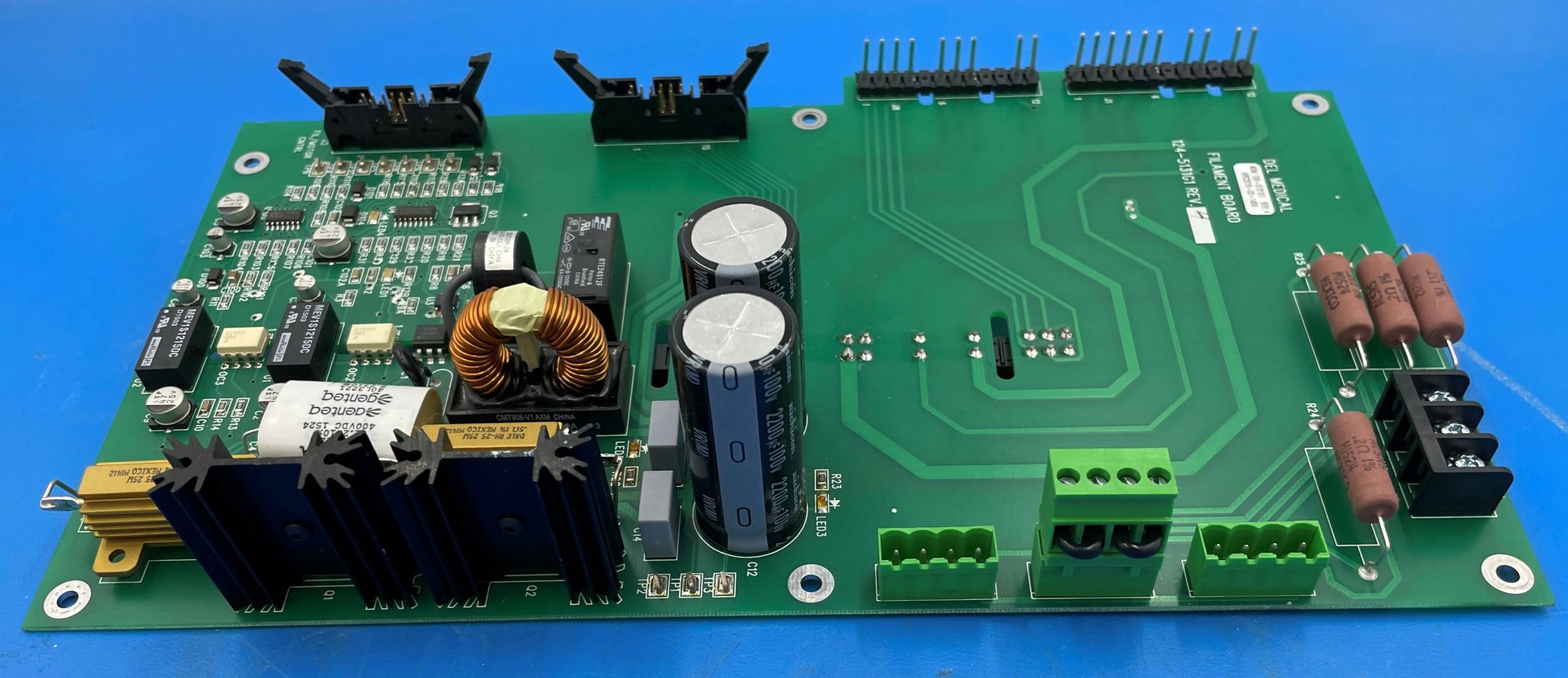 Filament Control Board (124-5135G1 Rev 4 Del Medical