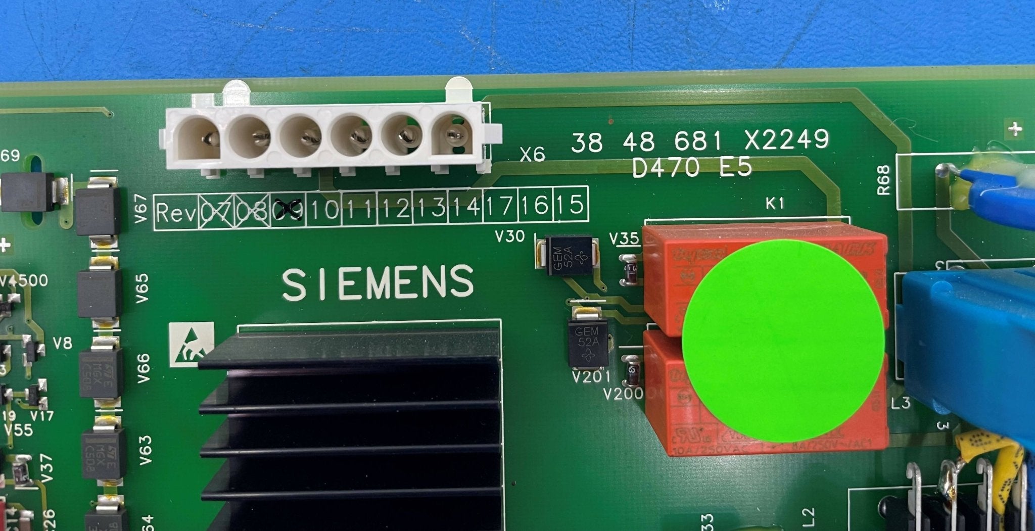 Filament Power Board D470 (03848681/3848681 Siemens