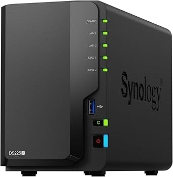 Synology 2-Bay DiskStation DS225+ (Diskless