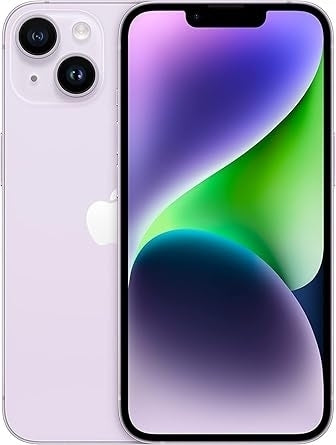 Apple iPhone 14, 128GB, Purple - Unlocked (Renewed