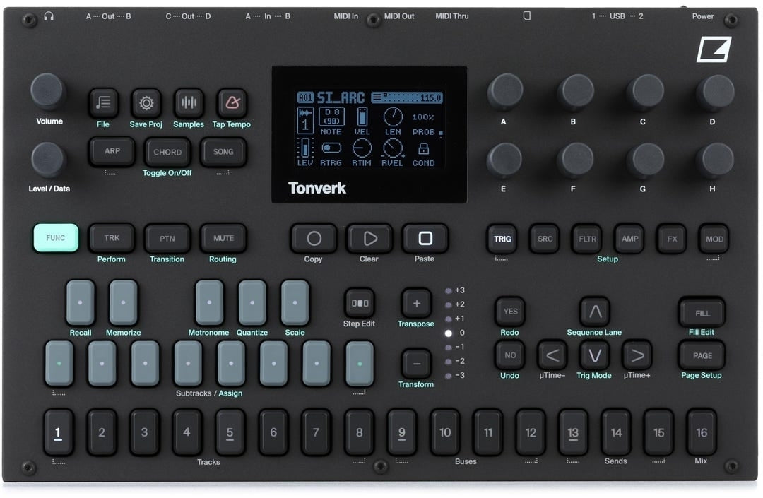 Elektron Tonverk Polyphonic Multisampler | Sweetwater